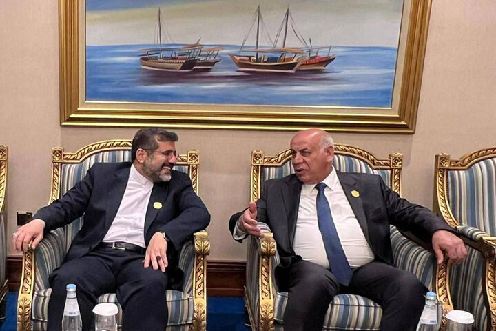 İran ve Irak kültür bakanları Doha'da bir araya geldi İran ve Irak kültür bakanları Doha'da bir araya geldi