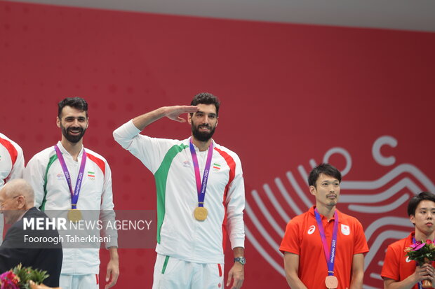 بازی های آسیایی ها
Iran volleyball team crowned in Asian Games