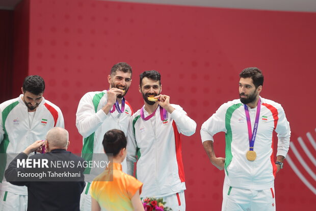 
Iran volleyball team crowned in Asian Games