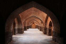 Goujebel Caravanserai in northwestern Iran