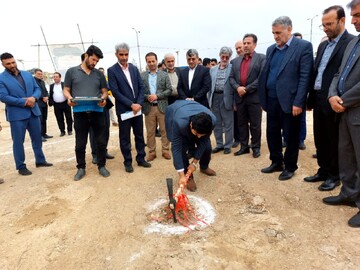 شهرک مسکونی شهید سلیمانی شاهرود کلنگ زنی شد