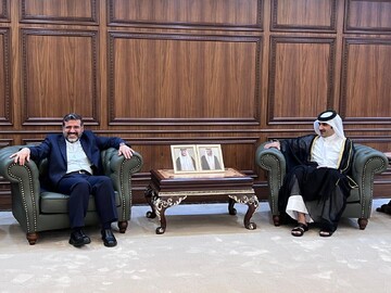 Iran, Qatar discuss developing ties in cultural fields
