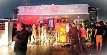 عراق: شادی کی تقریب میں آتشزدگی، 120افراد جانبحق، ایک ہفتہ سوگ کا اعلان
