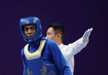 Iranian wushu athlete Mansourian wins bronze at Hangzhou