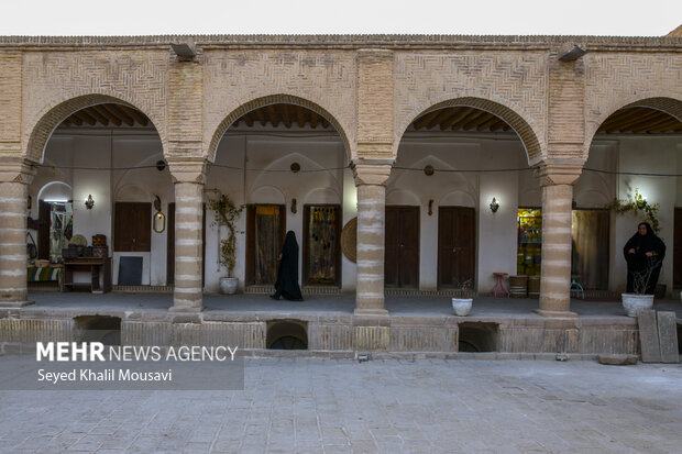 کاروانسرای افضل نماد رونق تجارت خوزستان