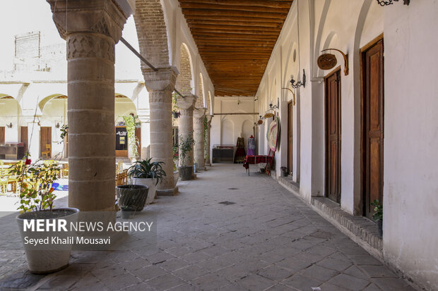 کاروانسرای افضل نماد رونق تجارت خوزستان