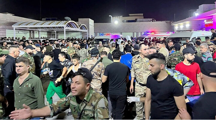 At least 450 killed, injured in Iraq wedding inferno