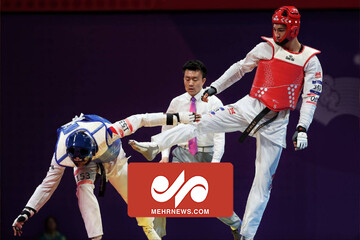 VIDEO: Taekwondoka Salimi vs Chinese Taipei opponent