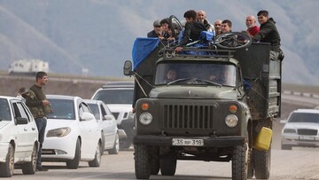 بیش از ۶۵ هزار ارمنی از قره‌باغ خارج شدند/ انحلال جمهوری خودخوانده قره‌باغ از ابتدای ۲۰۲۴