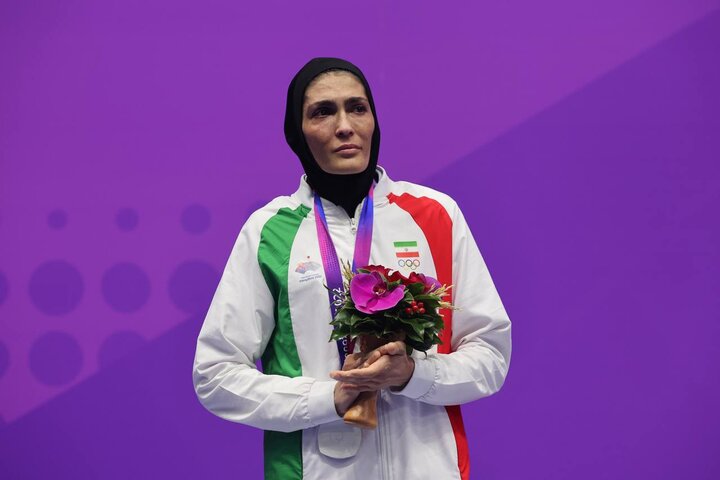 وعده منصوریان بعد از مدال نقره آسیا: در مسابقات جهانی طلا می‌گیرم
