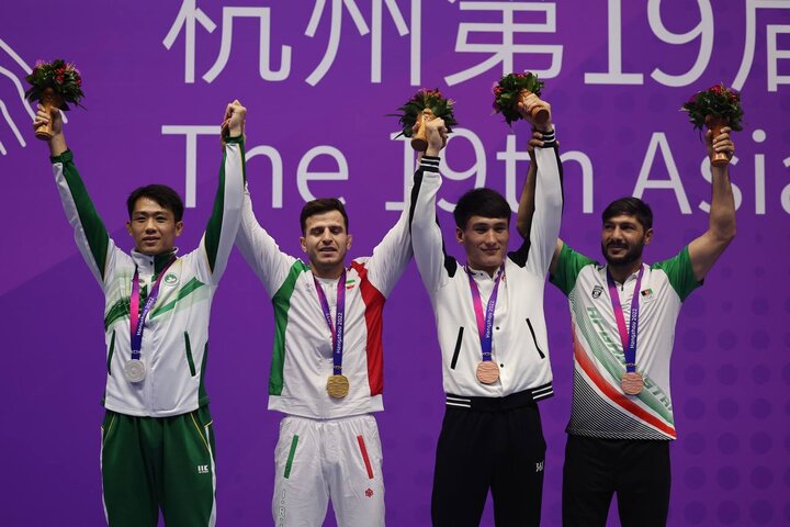 Iranian wushu athletes win 2 gold, 3 silver at Asian Games 