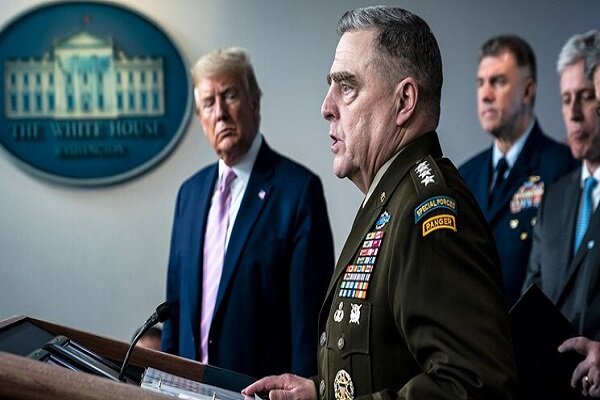 واکنش رئیس ستاد ارتش آمریکا به تهدید شدن به مرگ از سوی «ترامپ»
