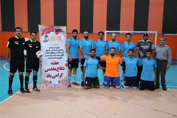 مسابقات فوتسال دستگاه‌های اجرایی در بندر بوشهر آغاز شد