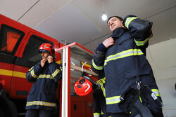 ۲۵ ایستگاه آتش‌نشانی قم ایام نوروز در حال آماده باش هستند