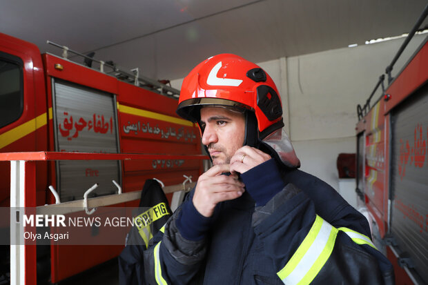 تداوم تمهیدات آتش‌نشانی با توجه به راهپیمایی ۲۲ بهمن