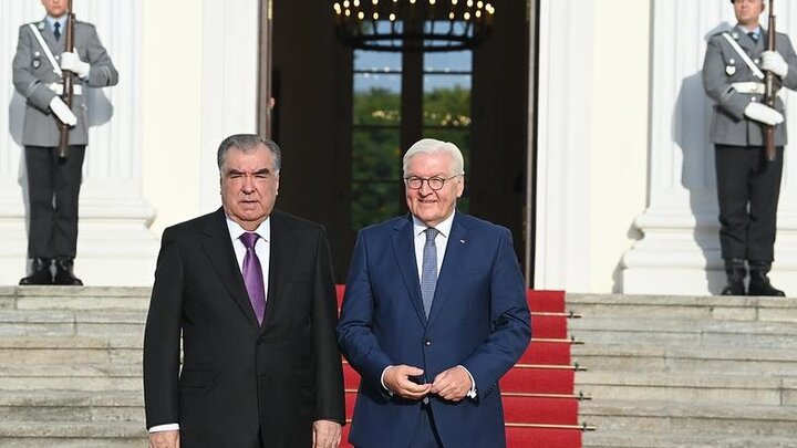 رئیس‌جمهور تاجیکستان با «اشتاین مایر» دیدار کرد