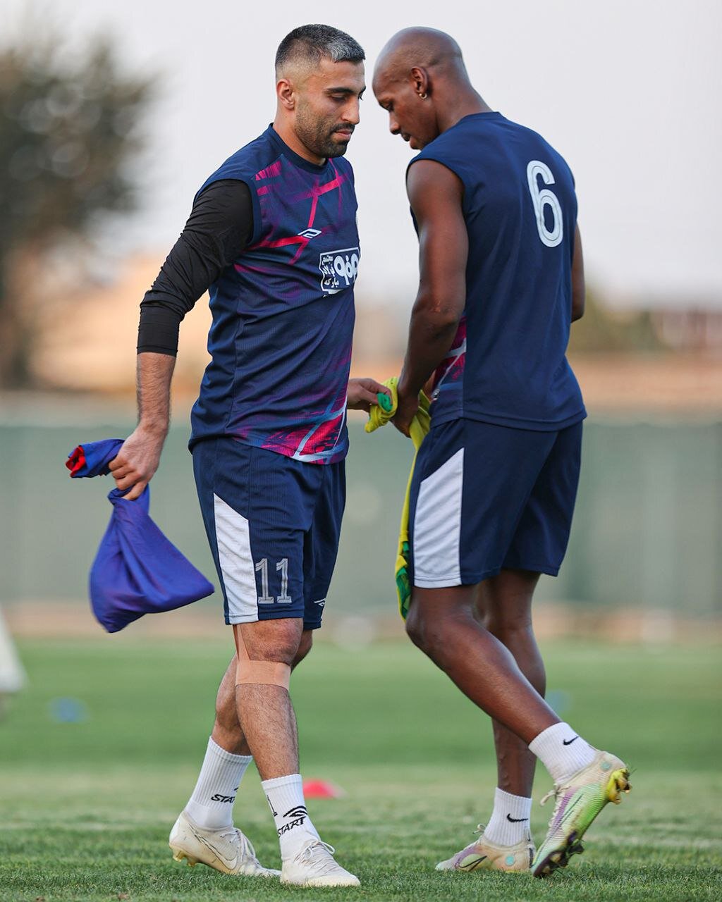 تمرین سپاهان برای دیدار با یاران نیمار/ تلاش برای حفظ روحیه بالا