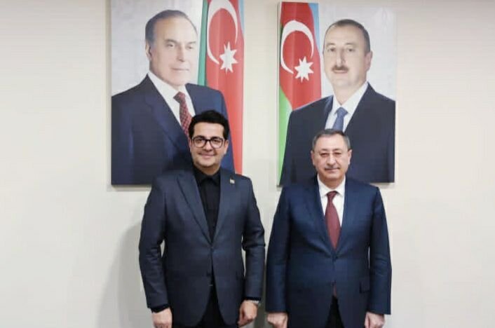İranlı büyükelçi, Azerbaycan Cumhurbaşkanı Yardımcısı ile görütşü