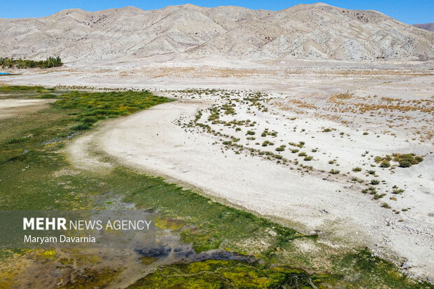 خشک شدن سد بارزو شیروان در خراسان شمالی