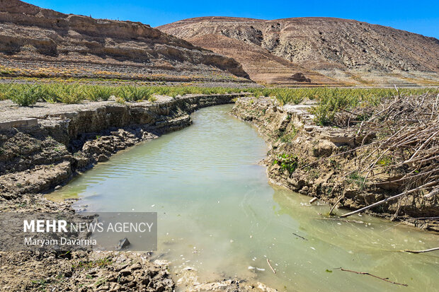 خشک شدن سد بارزو شیروان در خراسان شمالی