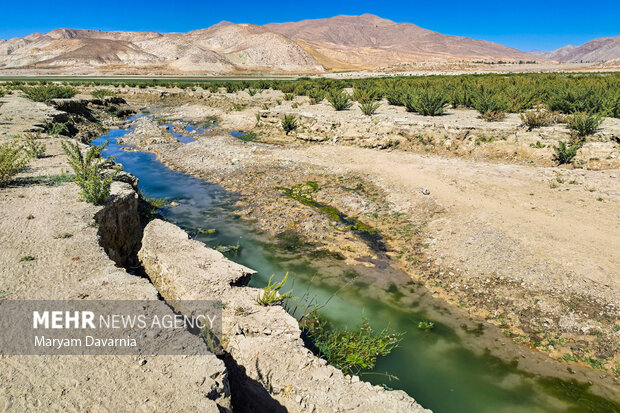 خشک شدن سد بارزو شیروان در خراسان شمالی