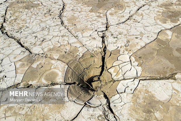 خشک شدن سد بارزو شیروان در خراسان شمالی