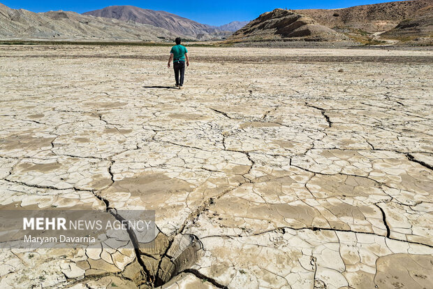 خشک شدن سد بارزو شیروان در خراسان شمالی