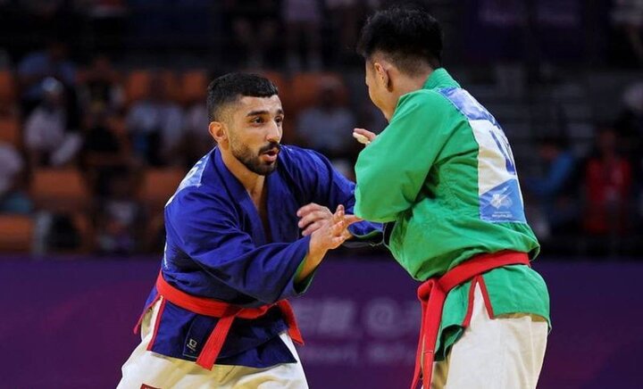 Iranian Kurash player wins silver at Asian Games