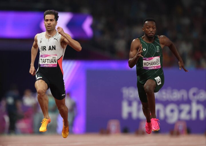 Iran’s Taftian finishes fourth in 100m final: 2022 Hangzhou