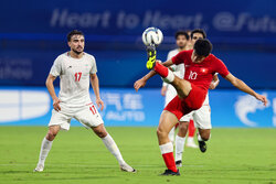 Iran vs Hong Kong in Asian Games football contests