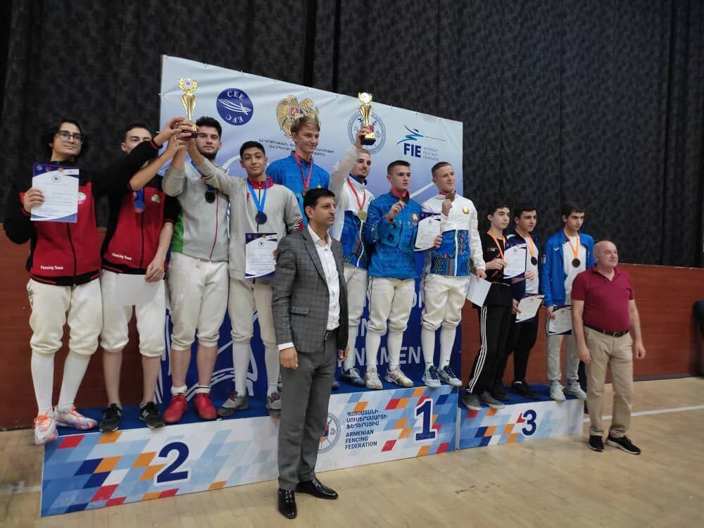 Iran vicechampion of fencing tournament in Armenia Mehr News