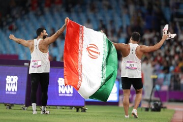 Rasouli wins gold, Haddadi silver in Hangzhou discus throw