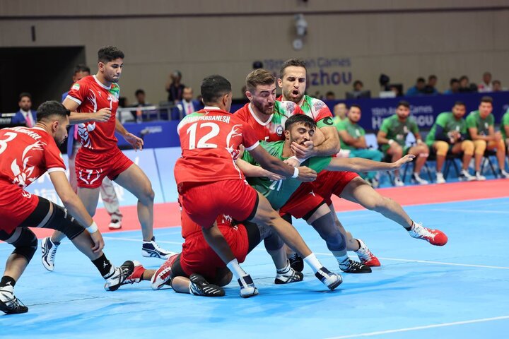 Iran’s Kabaddi team defeat Pakistan in Asian Games