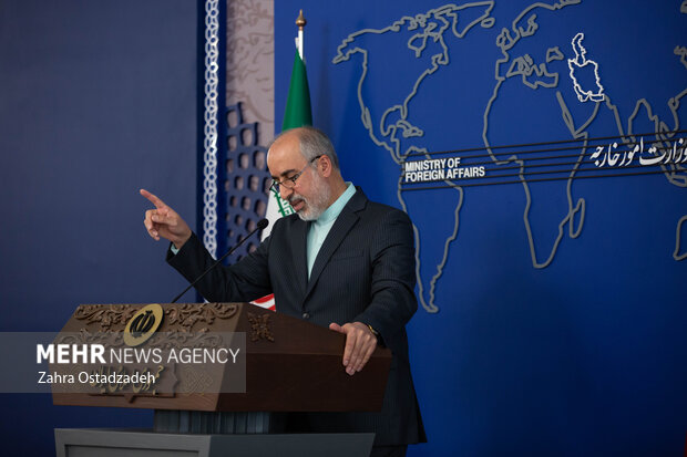 Foreign ministry spox. press conference
