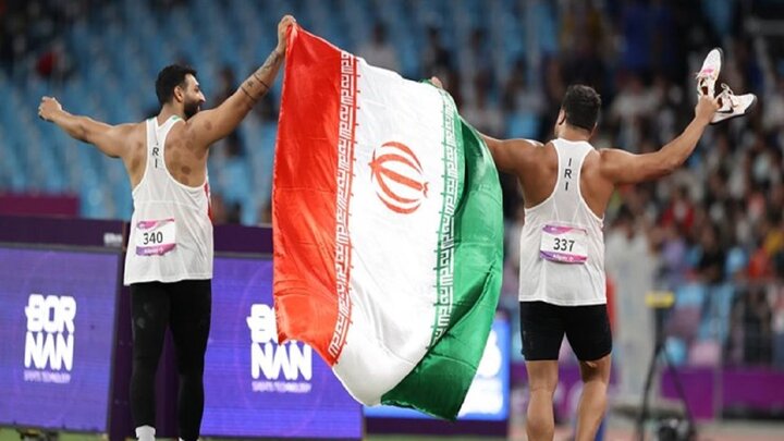 تألق لاعبا رمي القرص الإيراني في هانغشو بفوزهما بالميدالية الذهبية والفضية