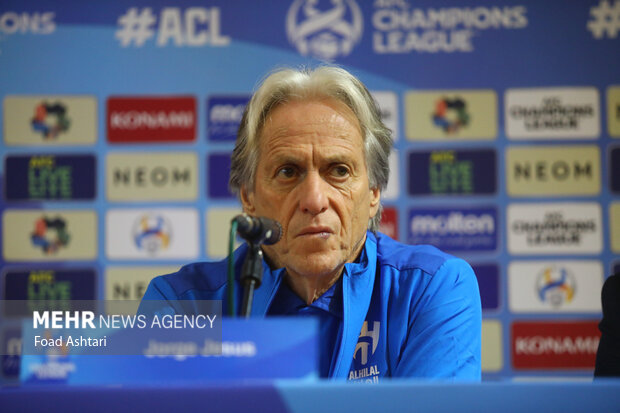 نشست خبری سرمربی تیم فوتبال الهلال عربستان