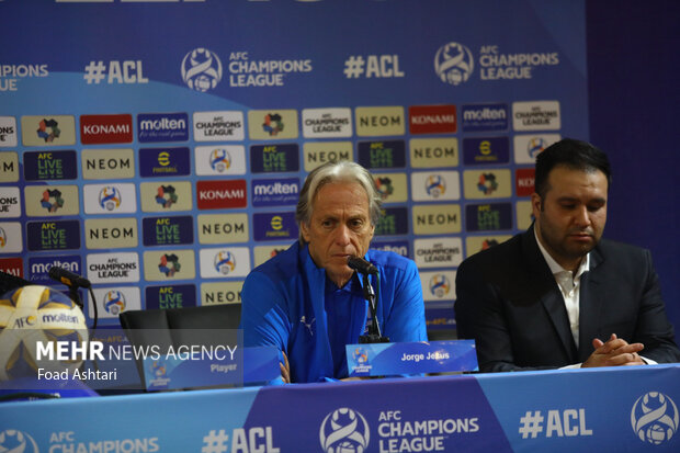 نشست خبری سرمربی تیم فوتبال الهلال عربستان