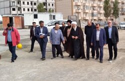 بازدید حجت‌الاسلام روحانی‌نژاد از پروژه‌های مسکن ملی سرعین