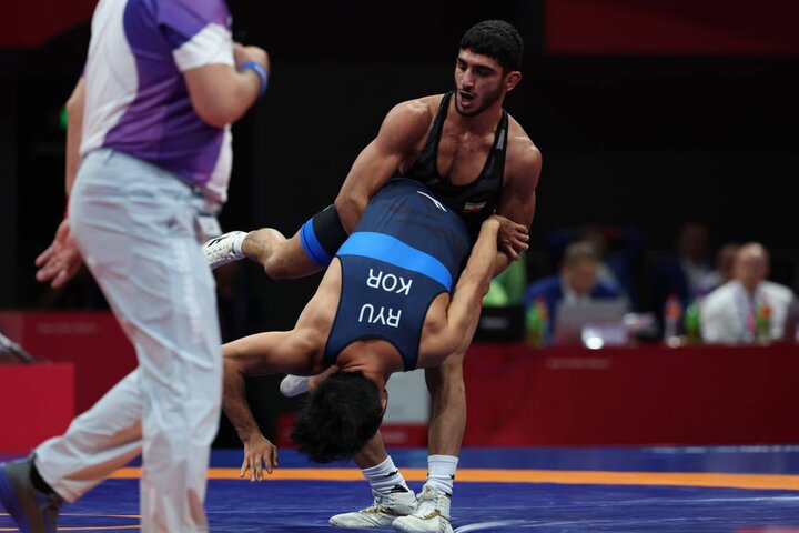 Iranian Greco-Roman wrestler Sohrabi ranks 3rd in Asian Games