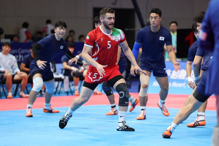 Iran men’s Kabaddi team downs South Korea in Asian Games