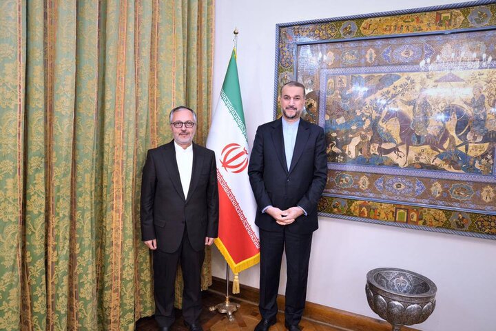 سفير إيران الجديد في المجر يلتقي مع أمير عبد اللهيان