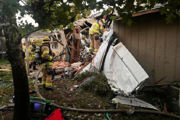 ۳ کشته و زخمی بر اثر سقوط هواپیمای سبک در اورگن آمریکا