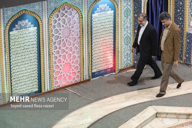  غلامحسین اسماعیلی رئیس دفتر رئیس جمهور در نماز جمعه تهران چهاردهم مهر ماه ۱۴۰۲ حضور دارد