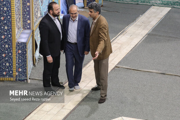 سید محمد حسینی معاون پارلمانی رئیس جمهور در نماز جمعه تهران چهاردهم مهر ماه ۱۴۰۲ حضور دارد