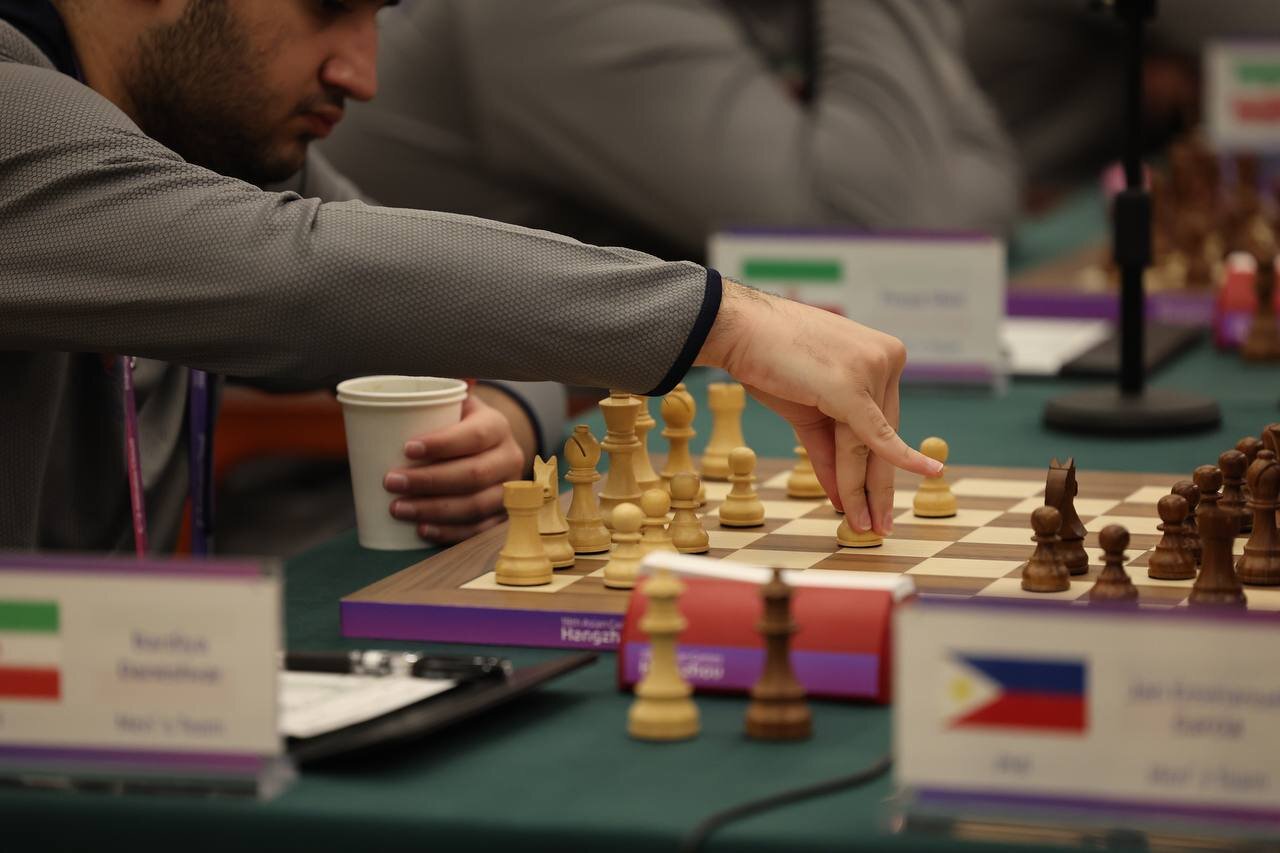 شطرنج ایران قهرمان بازی های آسیایی شد