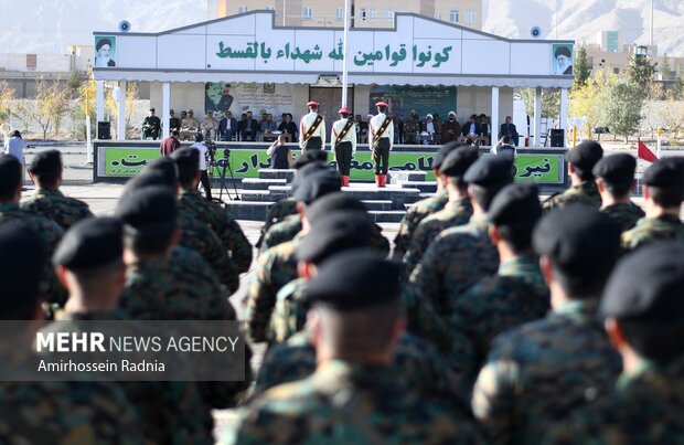 صبحگاه مشترک نیروی انتظامی بیرجند