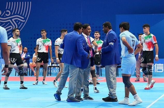 Iran’s men’s kabaddi wins silver at Hangzhou