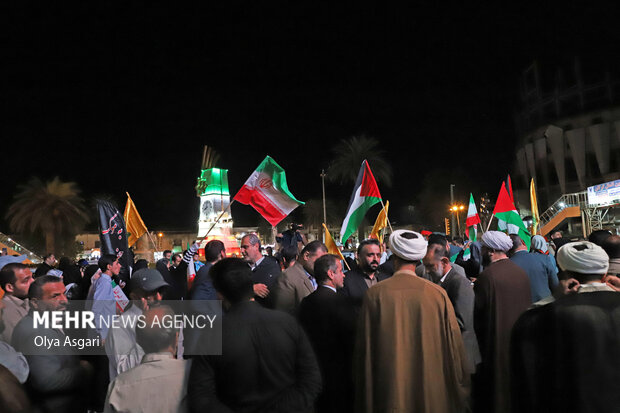 جشن مردمی طوفان الاقصی در گرگان