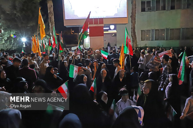 جشن مردمی طوفان الاقصی در گرگان