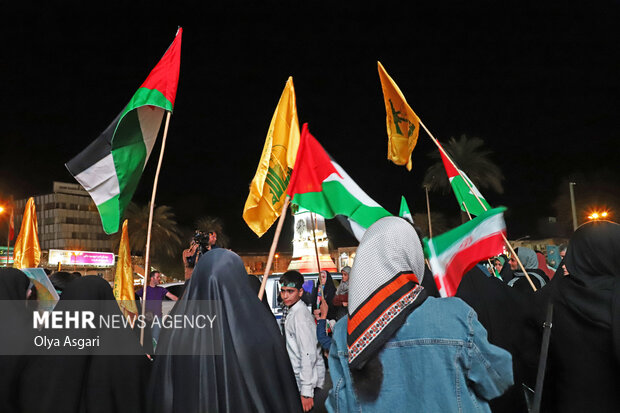 جشن مردمی طوفان الاقصی در گرگان